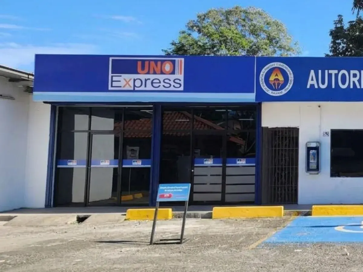 Fachada de la sucursal Chiriquí Grande