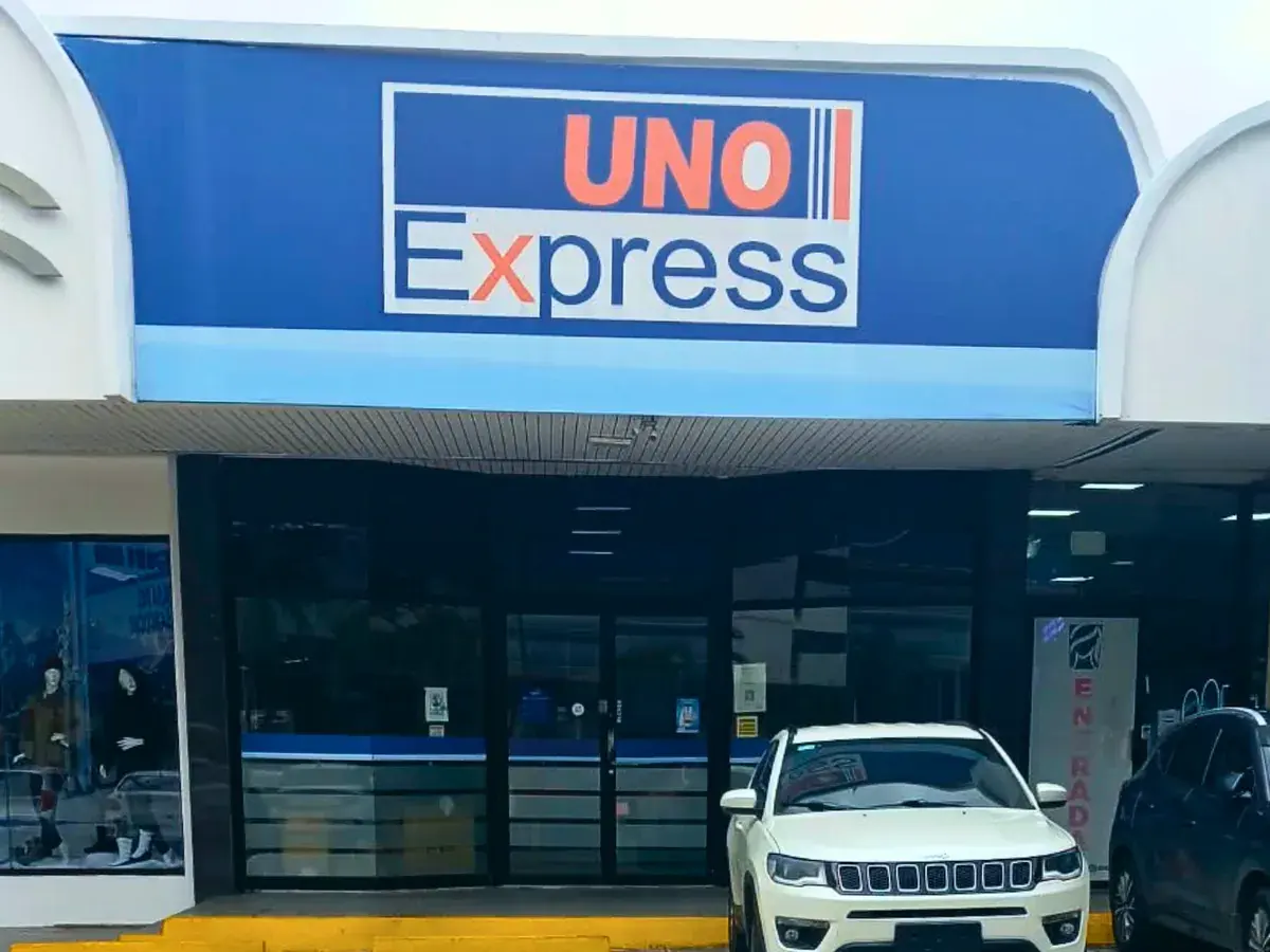 Fachada de la sucursal Obarrio