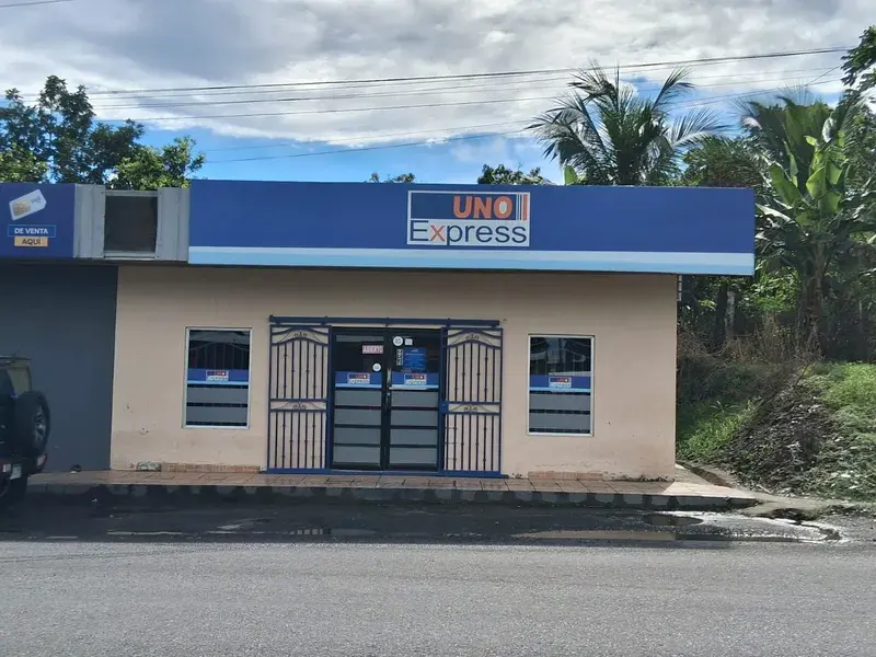 Fachada de la sucursal Puerto Armuelles